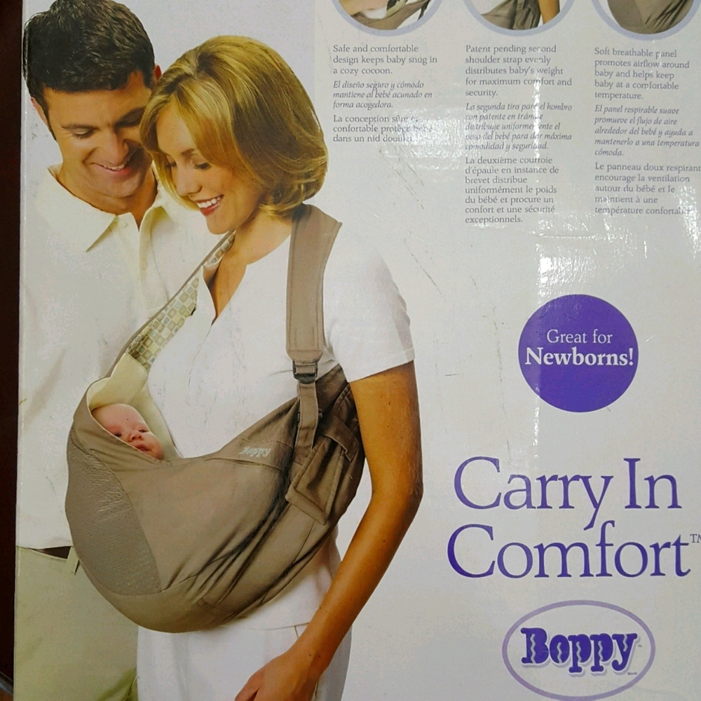 Boppy baby carrier